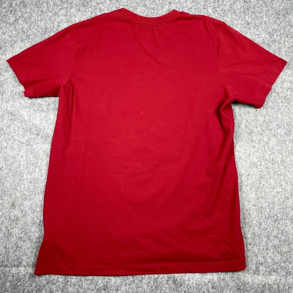 Oklahoma Sooners T-Shirt Mens Large Red We Are Jordan Nike Dri-FIT Crewneck OU